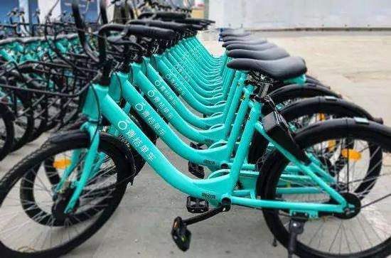 圖：青桔單車在成都上線
